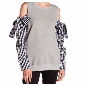 Lea & Viola Cold Shoulder Top (Anthropologie)